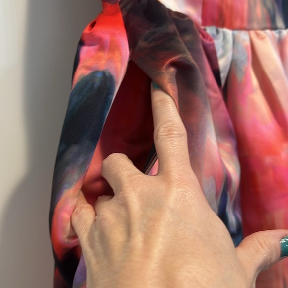 Parker Black Elegant Strapless Floral Gown size 2. In perfect condition! - Picture 4 of 11